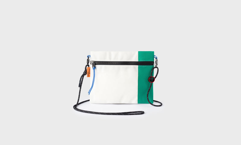 Bolso Apero Goods Verde, hecho en Málaga - Vertical