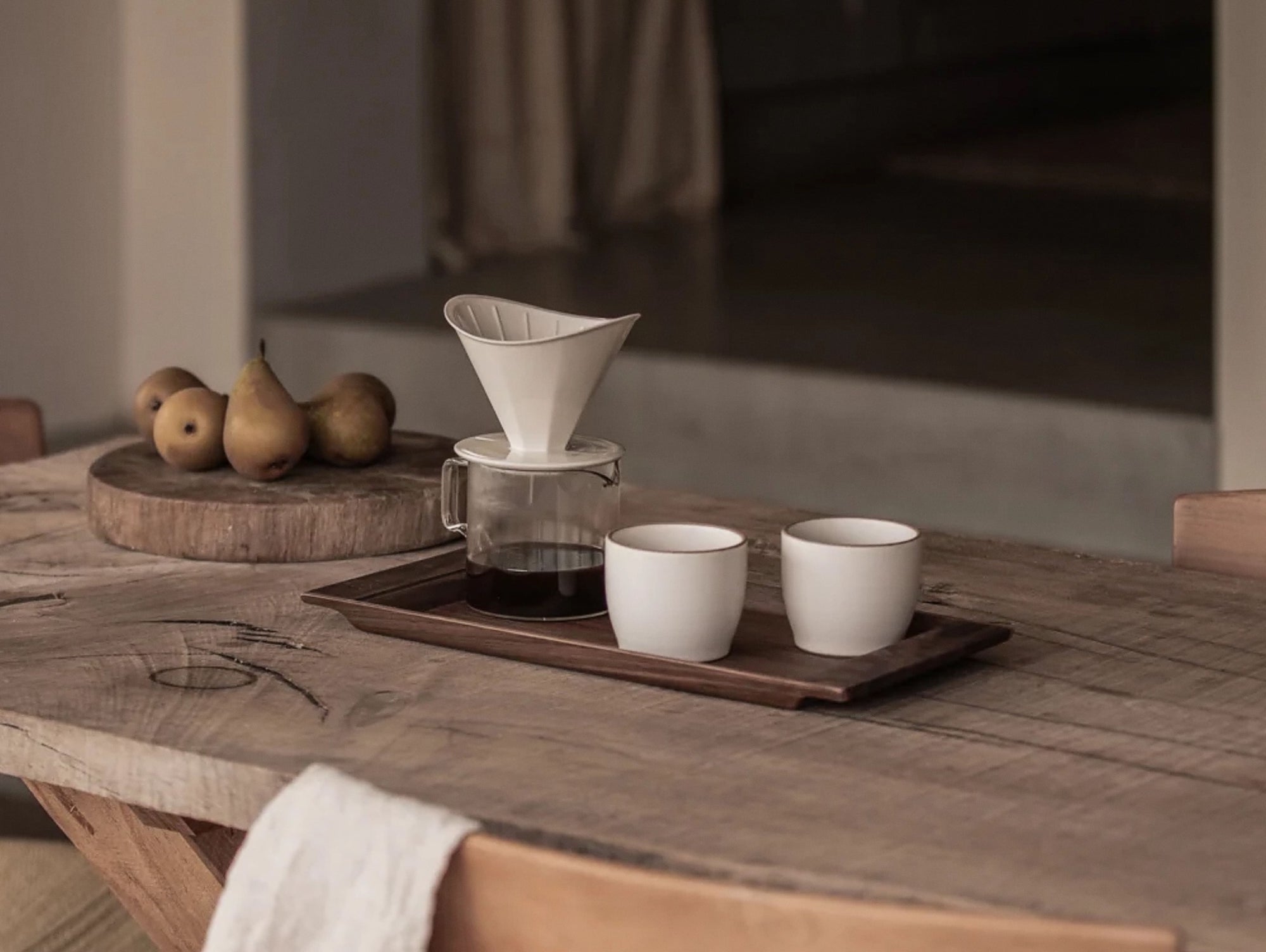 Tea, coffee and quiet things.