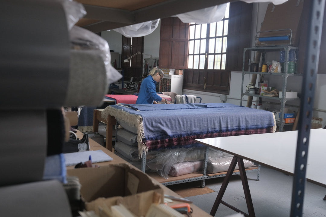 Mantas de Grazalema: un reducto de artesanía en la Sierra de Cádiz