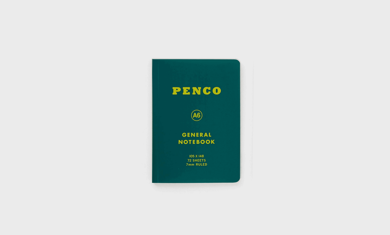 Cuaderno Soft PP A6 - Verde