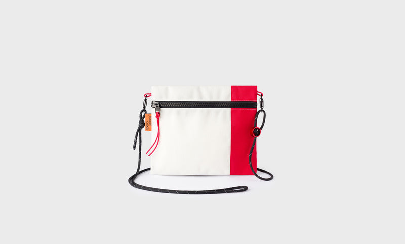 Bolso Apero Goods Rojo, hecho en Málaga - Vertical