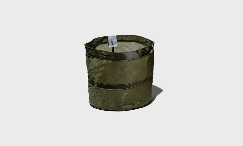 Organizador de tela de paracaídas vintage - Verde