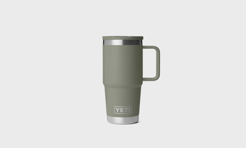 Taza Travel 20OZ (591ml) con pajita, Pampa Green