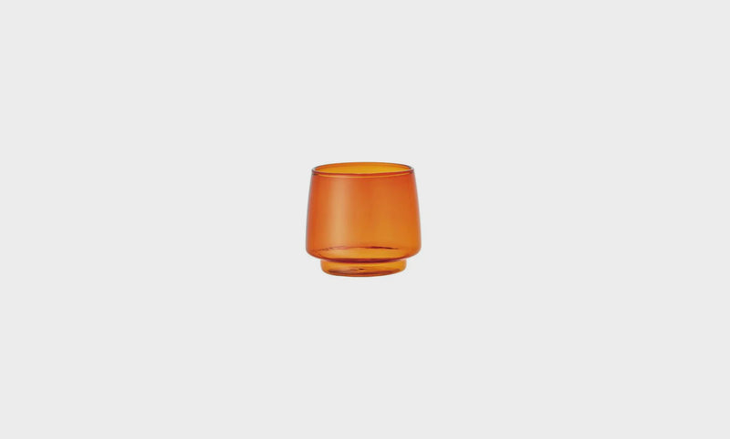 Vaso ambar SEPIA - 270ml