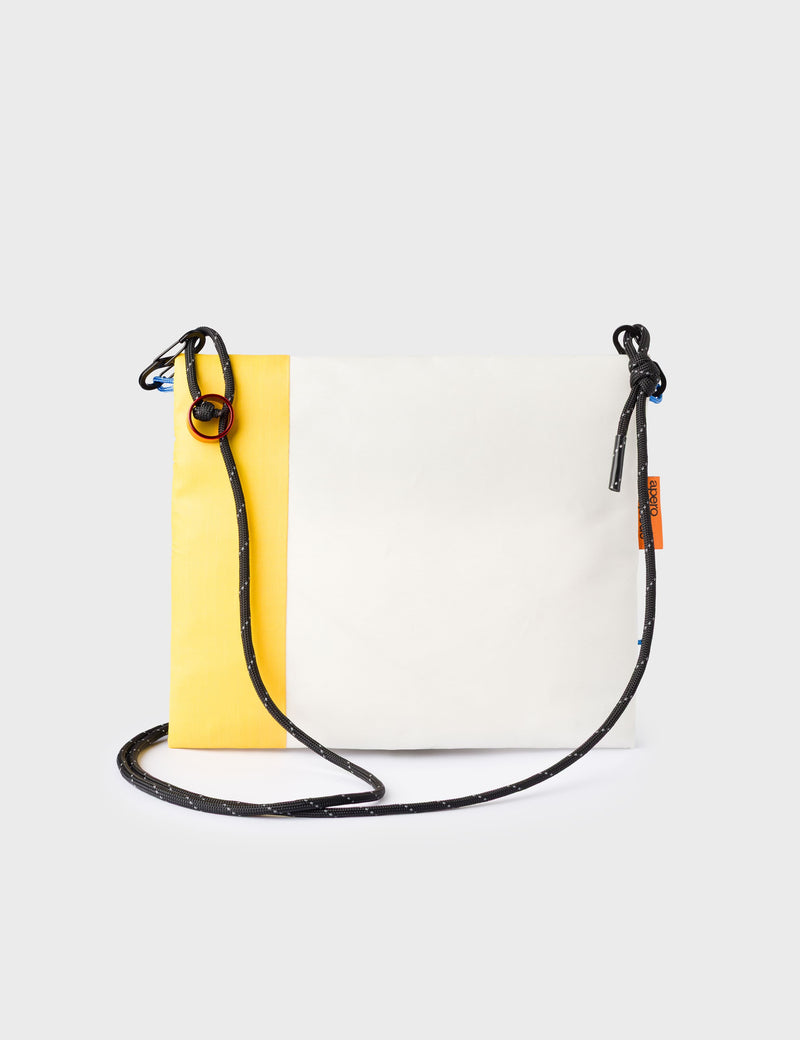 Bolso Apero Goods Amarillo, hecho en Málaga - Raya Vertical