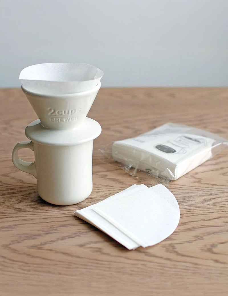 Filtro de papel de algodón 2 tazas SCS - 2 tazas