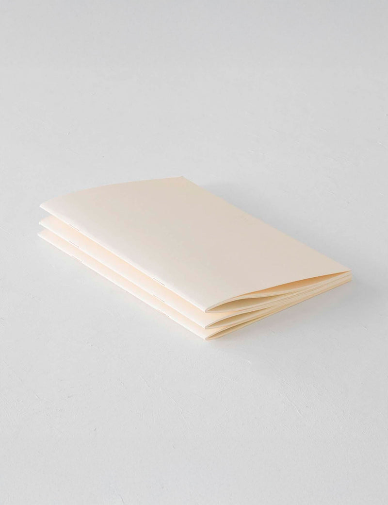 MD Notebook Light Blank A5, 3 pack