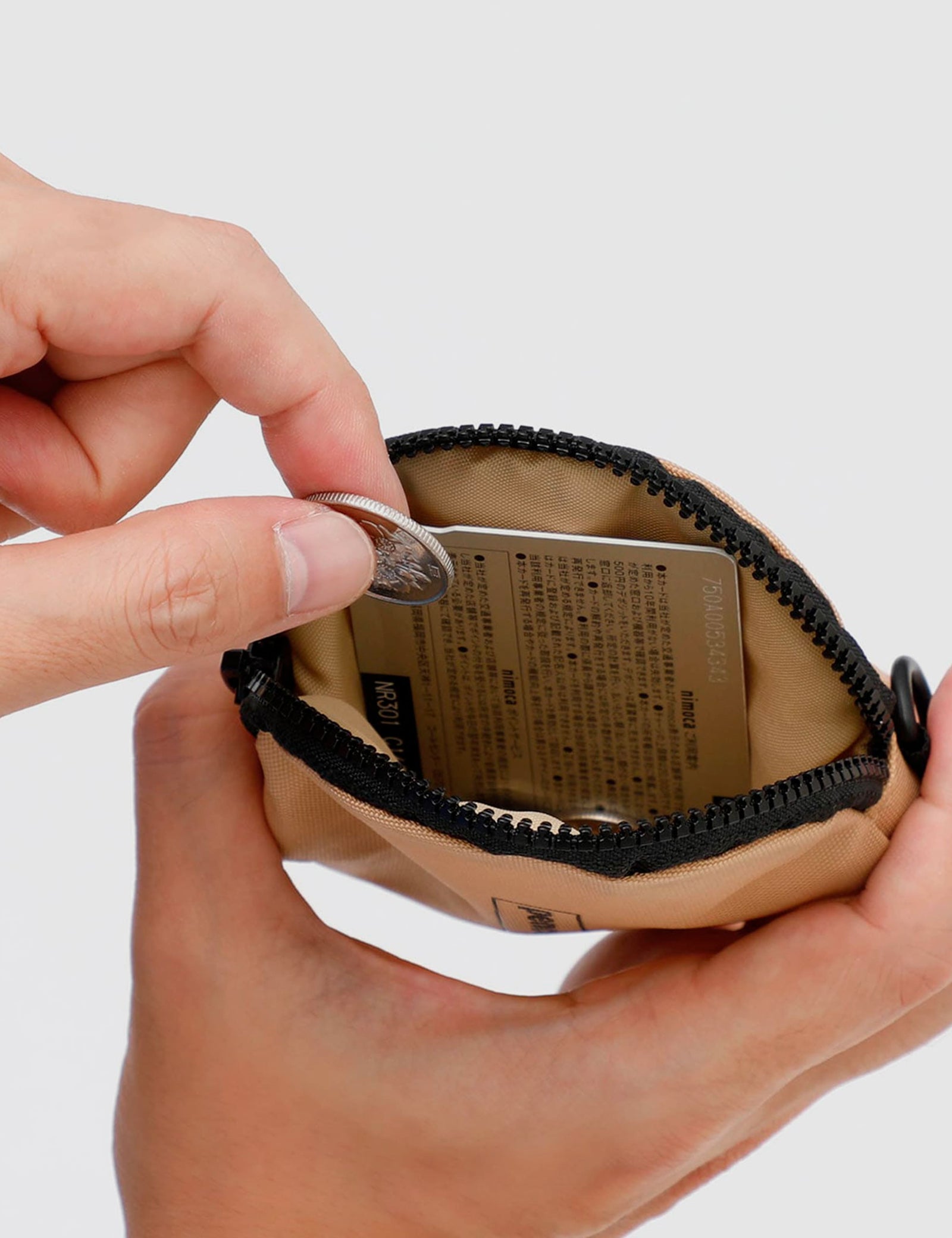 Double door purse