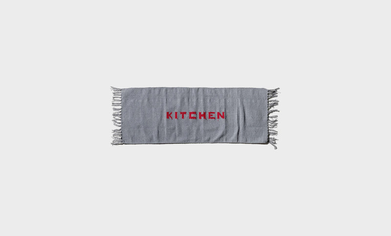 Alfombra cocina - Gris