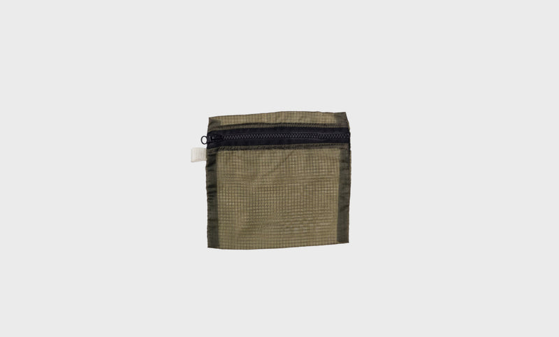 Monedero de tela vintage de paracaídas - Medium