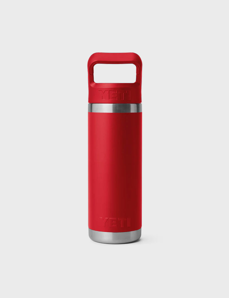 Termo Rambler 18 OZ (532 ml) Straw Cap Bottle - Rojo
